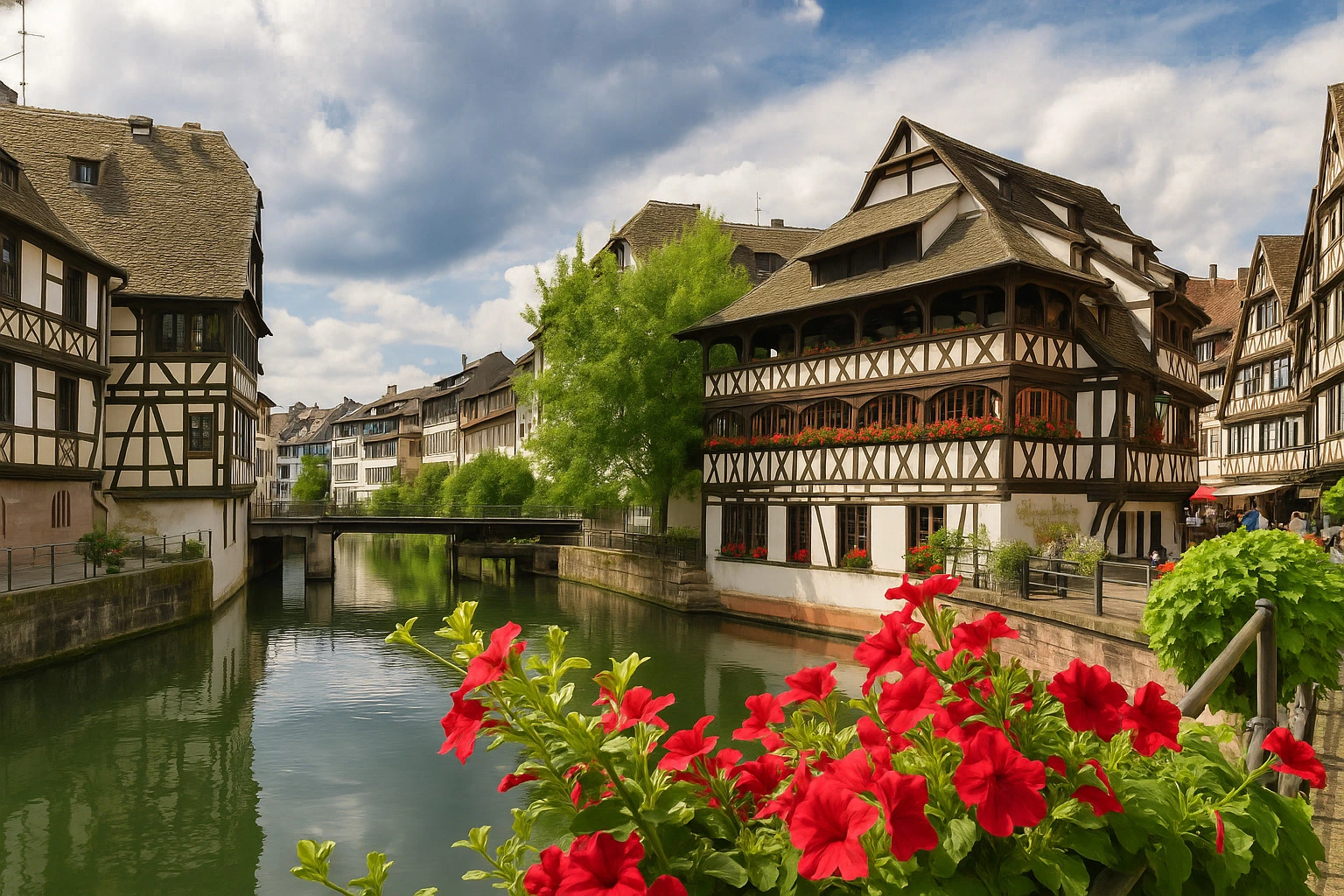 Conciergerie premium à Strasbourg - Vue sur la Petite France et la Cathédrale