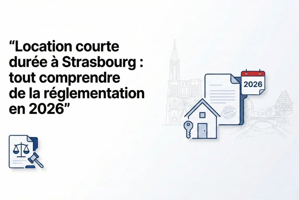 Réglementation location courte durée Strasbourg