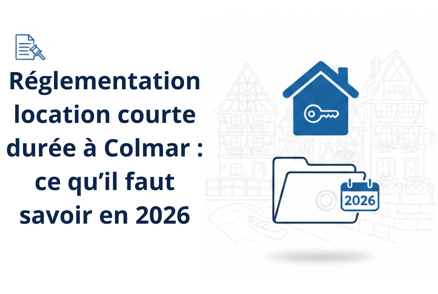 Réglementation location courte durée à Colmar