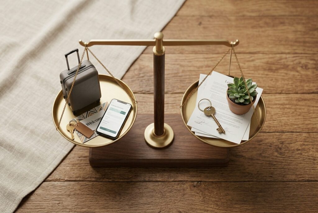 Comparaison location courte durée et longue durée à Strasbourg - Nobilis Home