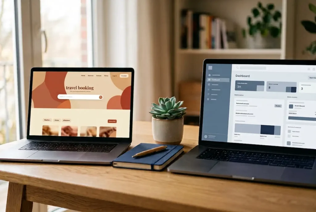 Airbnb ou Booking.com : deux ambiances de réservation comparées par Nobilis Home